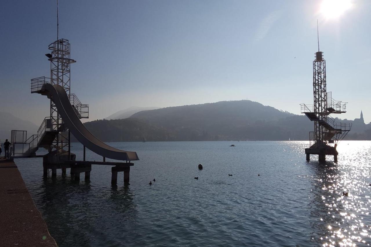 Le Panoramique - Apartment Facing The Lake Annecy Exterior foto